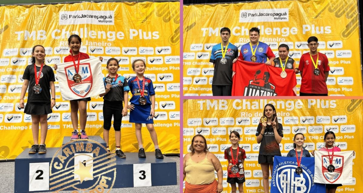 Raina Rodrigues Conquista Ouro e Bronze no TMB Challenger Plus-RJ