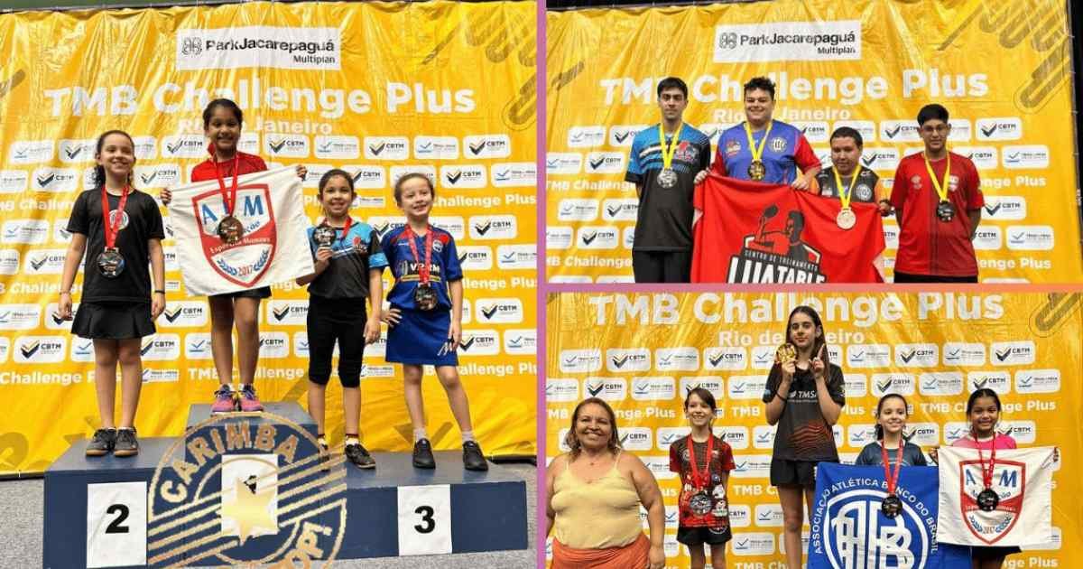 Raina Rodrigues Conquista Ouro e Bronze no TMB Challenger Plus-RJ